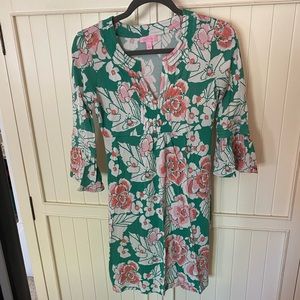 Lilly Pulitzer dress. Small. Green and pink.